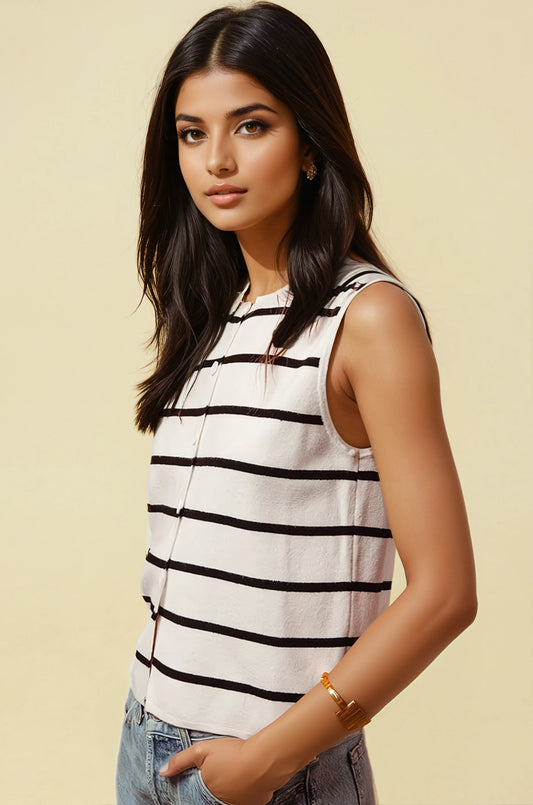 June Sleeveless Sweater