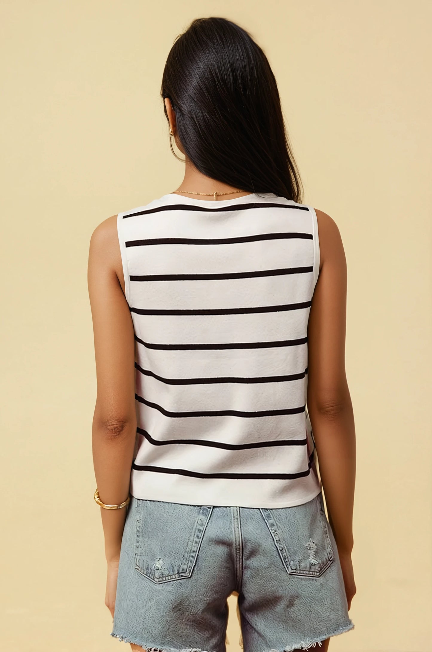 June Sleeveless Sweater