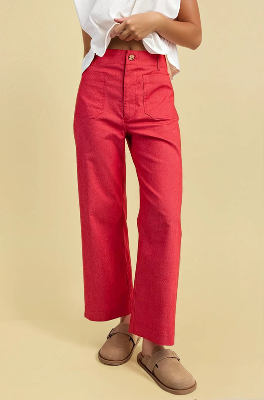 Ankle Cropped Pants