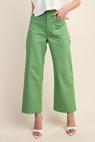 Ankle Cropped Pants