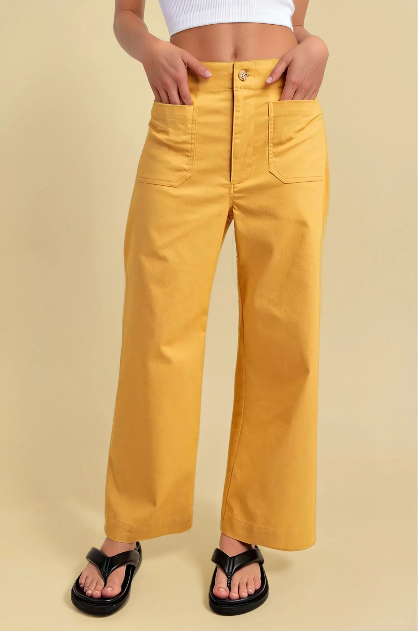 Ankle Cropped Pants