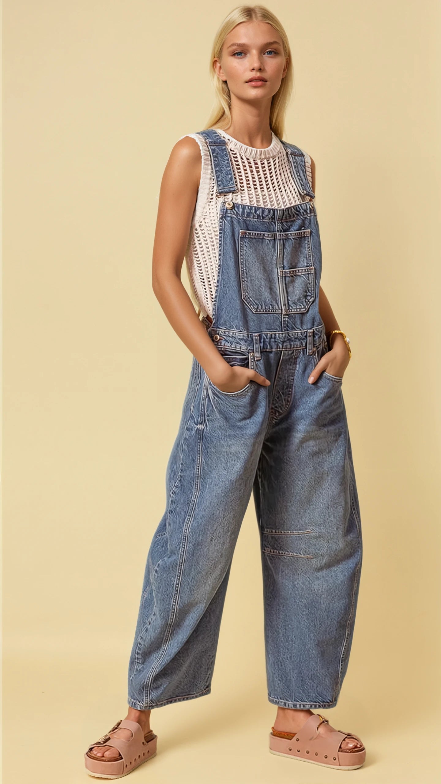 Donna Slouchy Overalls