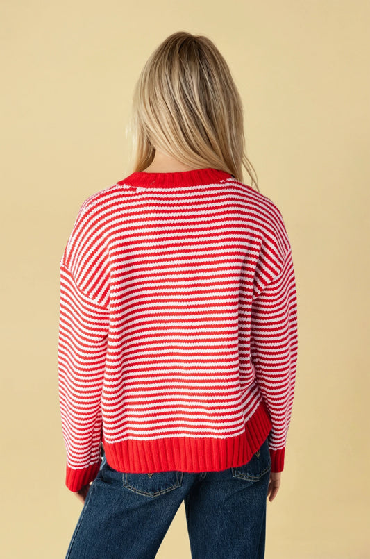 Hazel Striped Sweater