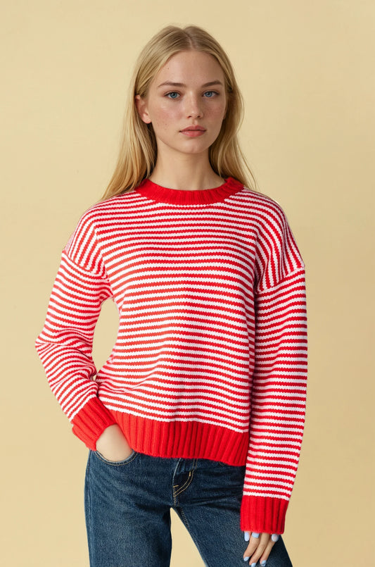 Hazel Striped Sweater