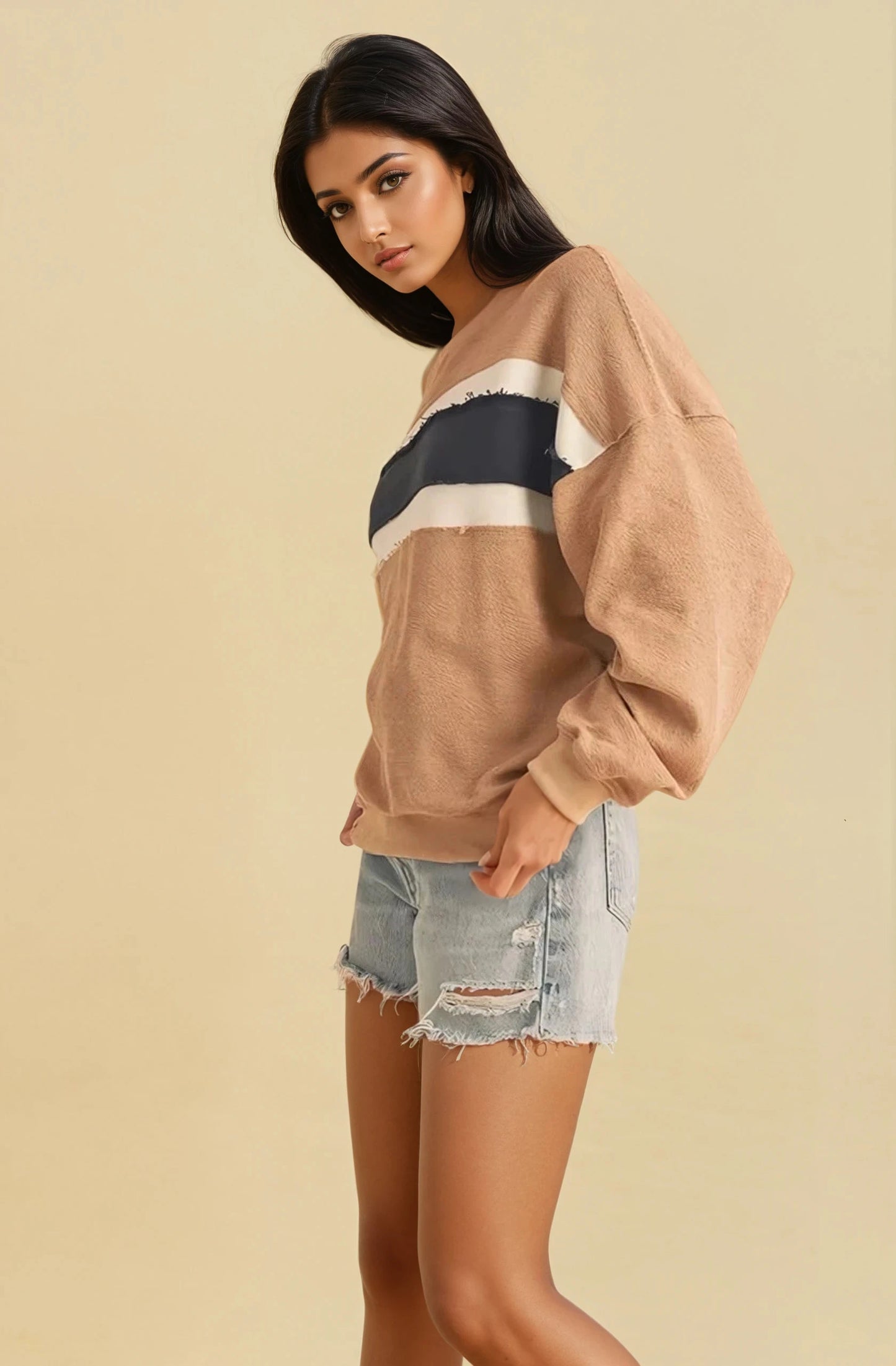 Striped Sweatshirt