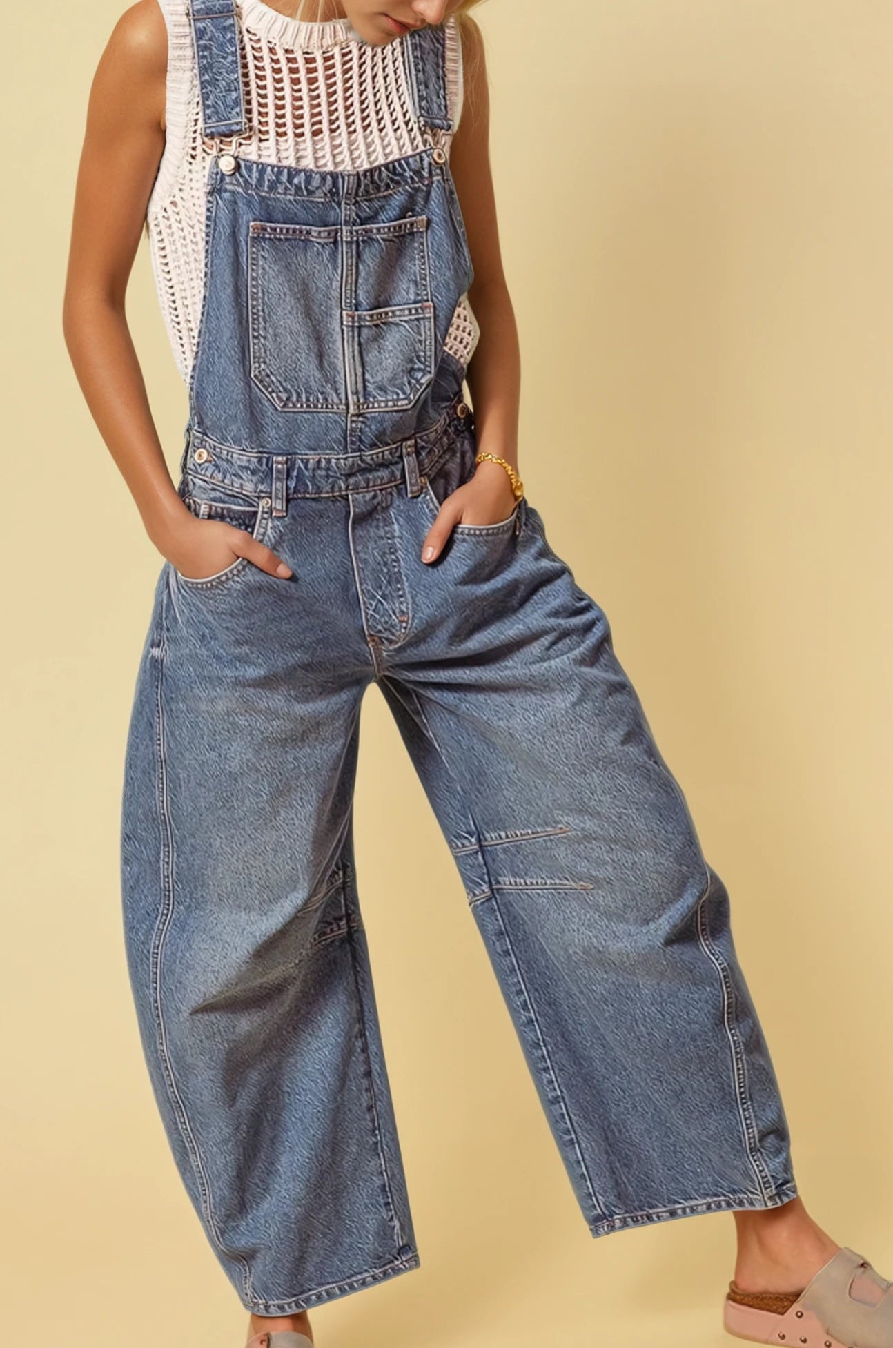 Donna Slouchy Overalls